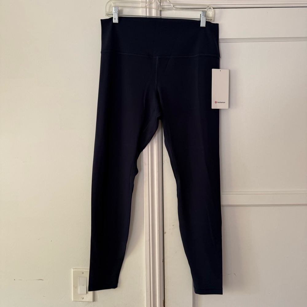 Lululemon Align HR Pant 28” Navy Blue NWT Size 14 Buttery Soft Nulu